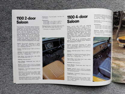 1973 Austin Morris Range Mini, Maxi, 1100, 1300, 1800, 2200 Brochure - Image 8