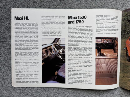 1973 Austin Morris Range Mini, Maxi, 1100, 1300, 1800, 2200 Brochure - Image 12