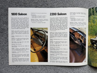 1973 Austin Morris Range Mini, Maxi, 1100, 1300, 1800, 2200 Brochure - Image 14