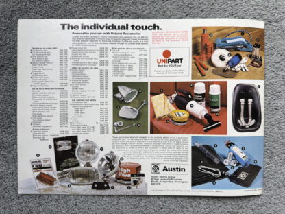 1973 Austin Morris Range Mini, Maxi, 1100, 1300, 1800, 2200 Brochure - Image 16