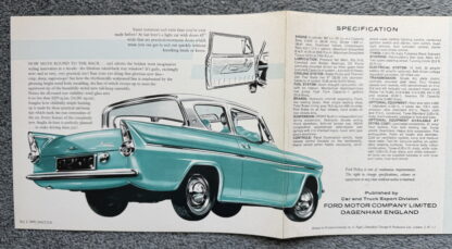 1959 Ford Anglia Brochure - Image 9
