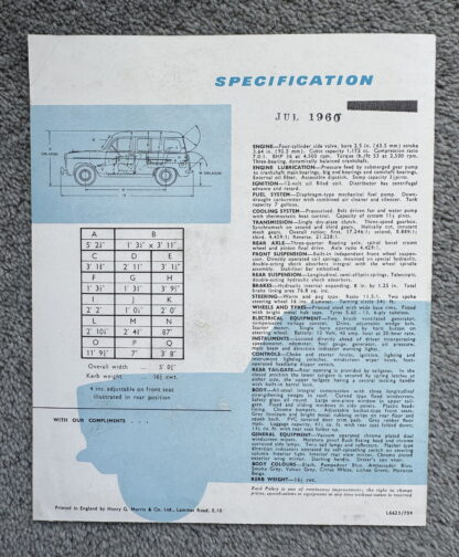 1959 Ford Escort Estate Car Brochure - Image 11