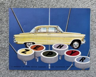 1959 Ford Zephyr MK II Brochure