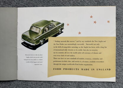 1954 Ford Anglia and Prefect Brochure - Image 3