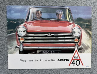 1962 Austin A40 Brochure
