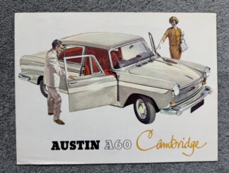 1963 Austin A60 Cambridge Brochure