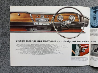 1963 Austin A60 Cambridge Brochure - Image 5