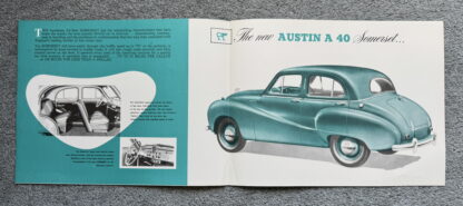 1952 Austin A40 Somerset Brochure - Image 2
