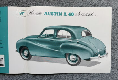 1952 Austin A40 Somerset Brochure - Image 4