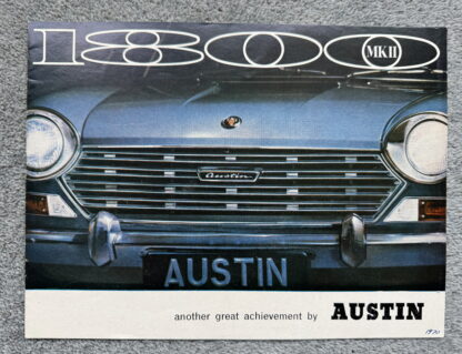 1968 Austin 1800 Mk II Brochure