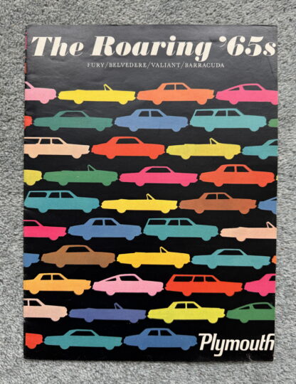 1965 Plymouth Range Brochure Valiant, Fury, Barracuda, Belvedere, Satellite