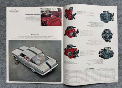 1965 Plymouth Range Brochure Valiant, Fury, Barracuda, Belvedere, Satellite - Image 10