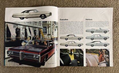 1968 Pontiac Range Brochure Firebird, GTO, Bonneville, Tempest, Catalina - Image 4