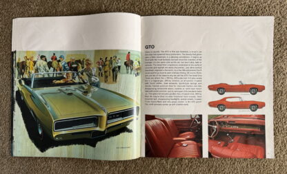1968 Pontiac Range Brochure Firebird, GTO, Bonneville, Tempest, Catalina - Image 6
