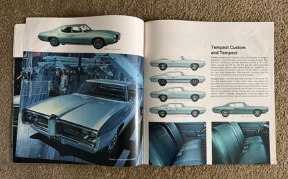 1968 Pontiac Range Brochure Firebird, GTO, Bonneville, Tempest, Catalina - Image 8