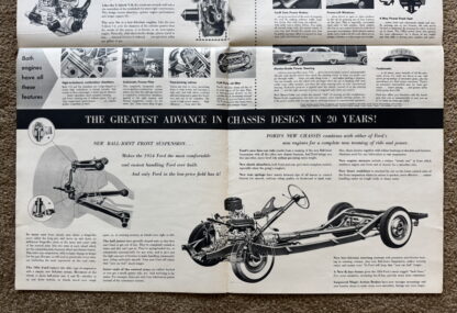 1954 Ford Range Brochure Crestline, Customline, Mainline, Wagons - Image 6