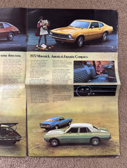 1972 Ford Range Brochure Mustang, LTD, Galaxie, Custom, Torino, Thunderbird - Image 3