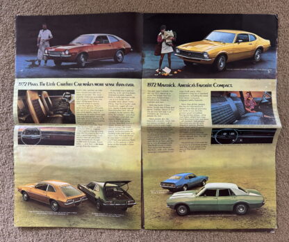1972 Ford Range Brochure Mustang, LTD, Galaxie, Custom, Torino, Thunderbird - Image 4