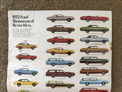 1972 Ford Range Brochure Mustang, LTD, Galaxie, Custom, Torino, Thunderbird - Image 12