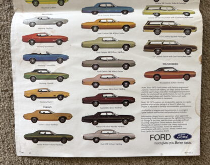 1972 Ford Range Brochure Mustang, LTD, Galaxie, Custom, Torino, Thunderbird - Image 13