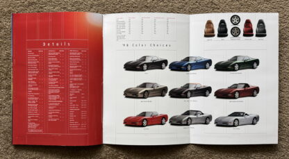 1998 Chevrolet Corvette Premium Brochure - Image 19
