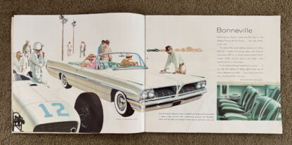 1961 Pontiac Range Brochure Bonneville, Star Chief, Catalina, Ventura - Image 3