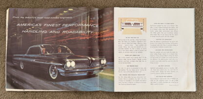 1961 Pontiac Range Brochure Bonneville, Star Chief, Catalina, Ventura - Image 11