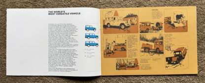 1974 Land Rover Station Wagon Brochure - Image 3