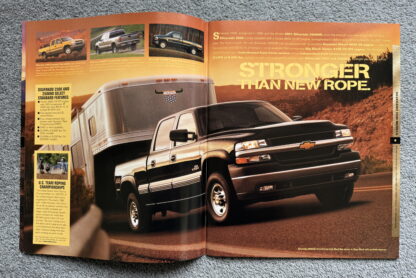 2001 Chevrolet Silverado 1500, 2500, 3500 Pickup Truck Brochure - Image 4