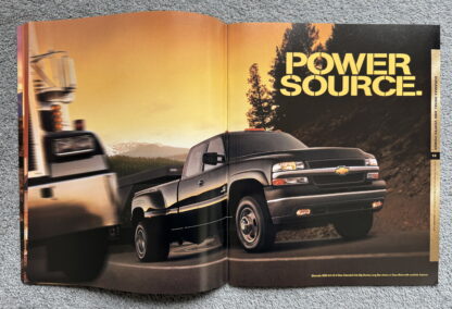 2001 Chevrolet Silverado 1500, 2500, 3500 Pickup Truck Brochure - Image 6