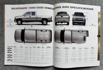 2001 Chevrolet Silverado 1500, 2500, 3500 Pickup Truck Brochure - Image 18