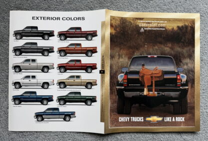 2001 Chevrolet Silverado 1500, 2500, 3500 Pickup Truck Brochure - Image 20