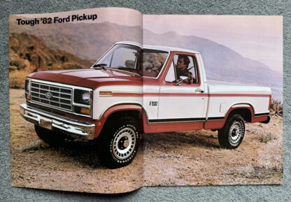 1982 Ford Pickup Truck Ranger F100, F150, F250, F350 Brochure - Image 2