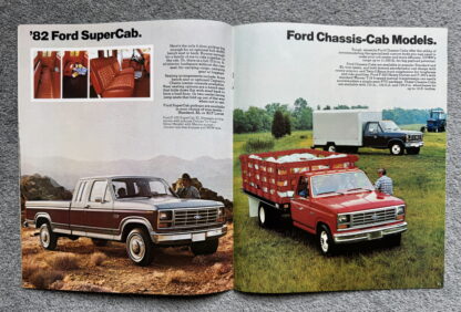1982 Ford Pickup Truck Ranger F100, F150, F250, F350 Brochure - Image 6