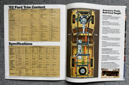 1982 Ford Pickup Truck Ranger F100, F150, F250, F350 Brochure - Image 9