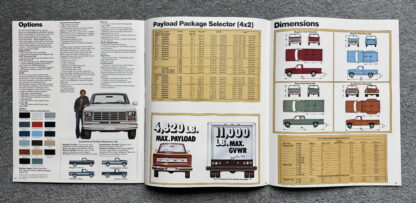 1982 Ford Pickup Truck Ranger F100, F150, F250, F350 Brochure - Image 11