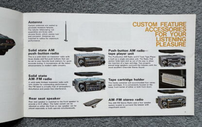 1970 Chevrolet Corvette, Camaro Accessories Brochure - Image 5