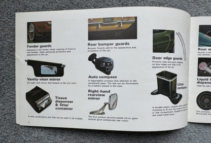 1970 Chevrolet Corvette, Camaro Accessories Brochure - Image 6