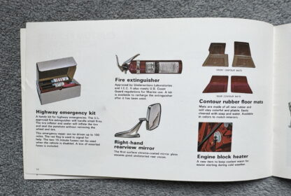 1970 Chevrolet Corvette, Camaro Accessories Brochure - Image 10