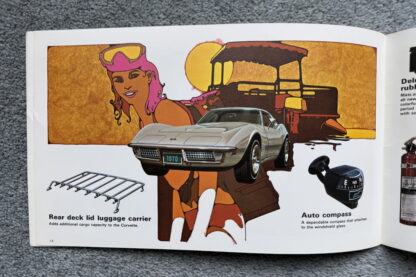 1970 Chevrolet Corvette, Camaro Accessories Brochure - Image 14