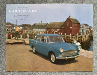 1960 Austin A55 Cambridge Brochure