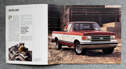 1990 Ford Pickup Truck Ranger F150, F250, F350 Brochure - Image 2