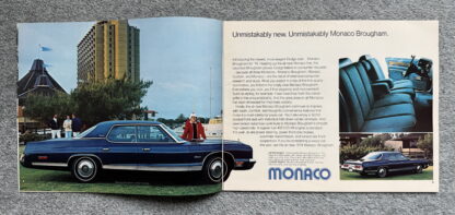 1974 Dodge Range Charger Challenger Coronet Dart Monaco Brochure - Image 3