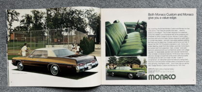 1974 Dodge Range Charger Challenger Coronet Dart Monaco Brochure - Image 4