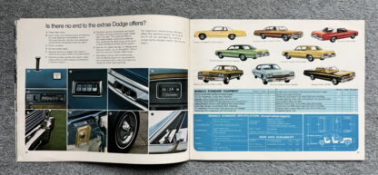 1974 Dodge Range Charger Challenger Coronet Dart Monaco Brochure - Image 6