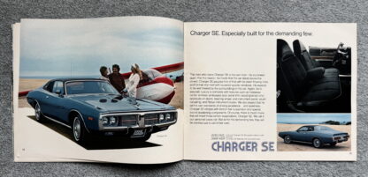 1974 Dodge Range Charger Challenger Coronet Dart Monaco Brochure - Image 7