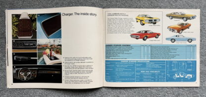 1974 Dodge Range Charger Challenger Coronet Dart Monaco Brochure - Image 9