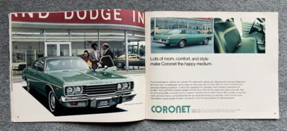 1974 Dodge Range Charger Challenger Coronet Dart Monaco Brochure - Image 10