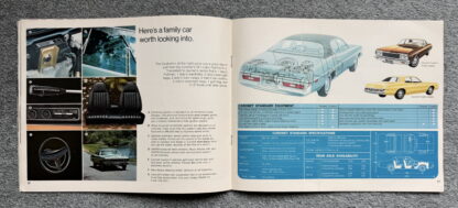 1974 Dodge Range Charger Challenger Coronet Dart Monaco Brochure - Image 11