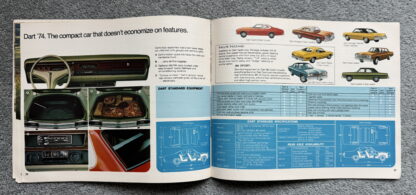 1974 Dodge Range Charger Challenger Coronet Dart Monaco Brochure - Image 14